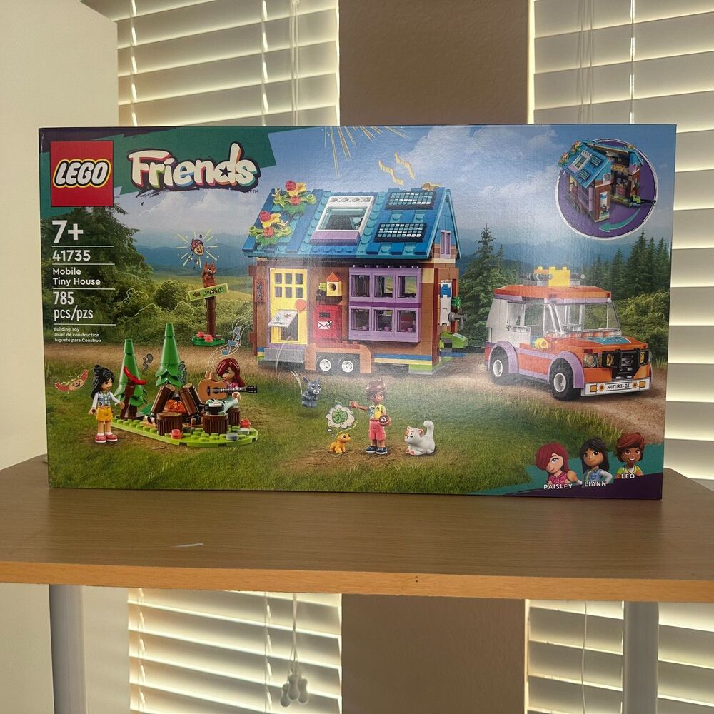 NIB! LEGO Friends Mobile Tiny House 41735 Camping Building Set 785 Pieces